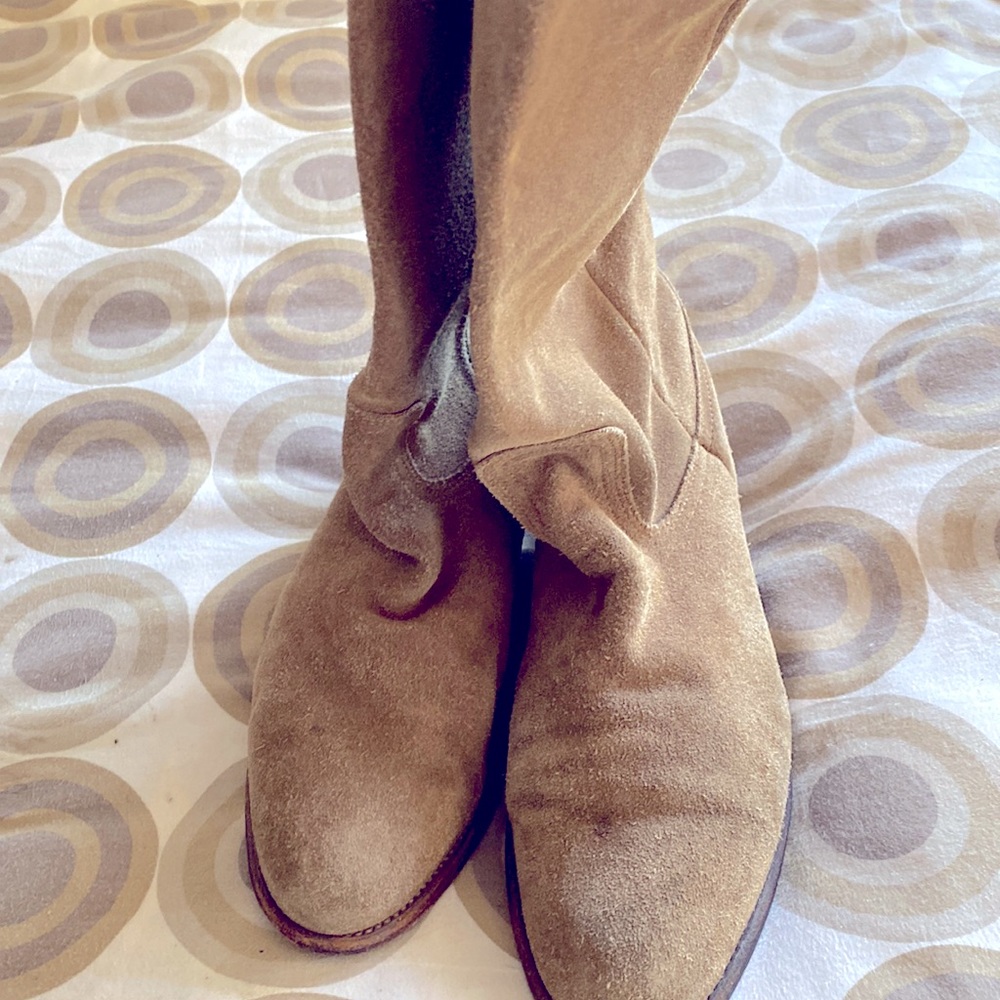 Frye boots vintage suede